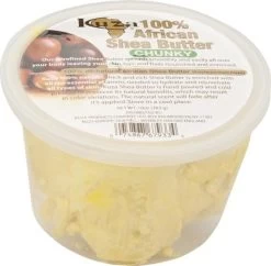 Kuza African Shea Butter Yellow Chunky 10 Oz