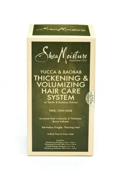 Shea Moisture Yucca & Baobab Thickening & Volumizing Hair Care System