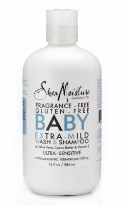 Shea Moisture Baby Extra Mild Wash And Shampoo 384 Ml
