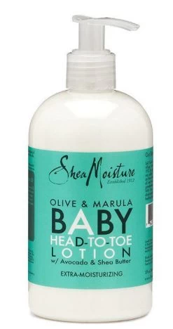 Shea Moisture Olive And Marula Baby Head-To-Toe Lotion 384 Ml