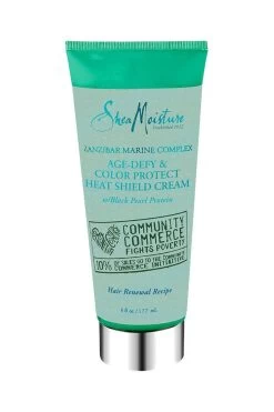 Shea Moisture Zanzibar Marine Complex Age Defy And Color Protect Heat Shield Cream 177 Ml