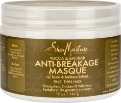 Shea Moisture Anti Breakage Treatment Masque 12 Oz