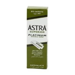 Astra Superior Platinum Double Edge 20 Cartons Of 5 Pieces