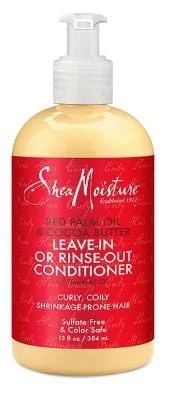 Shea Moisture Palm Oil Cocoa Butter Rinse Out Or Leave In Conditioner 384 Ml