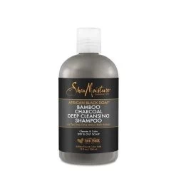 Shea Moisture African Black Charcoal Shampoo 384 Ml