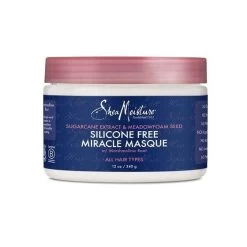 Shea Moisture Sugarcane Extract & Meadowfoam Seed Silicone Free Miracle Masque 340 G
