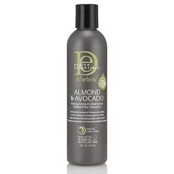 Design Essential Almond & Avocado Moisturizing & Detangling Sulfate-Free Shampoo 227 G
