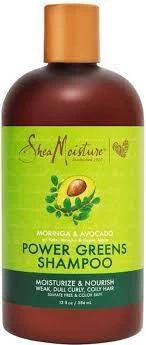 SHEA MOISTURE POWER GREENS SHAMPOO 384ML